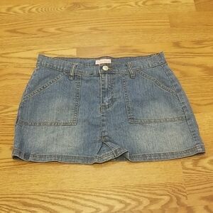 Victoria Stewart Classic Blue Denim Women's Jean Skirt